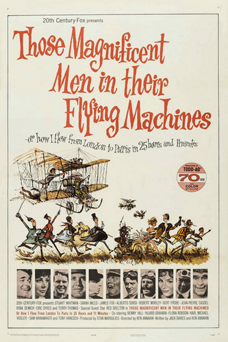 Воздушные приключения / Those Magnificent Men in Their Flying Machines or How I Flew from London to Paris in 25 hours 11 minutes DUB