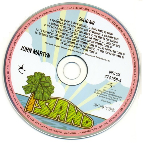 Постер John Martyn - The Island Years John Martyn - The Island Years