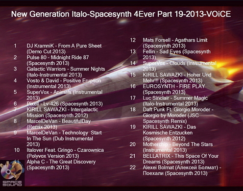 Постер VA - New Generation Italo Spacesynth 4ever Part 19 VA - New Generation Italo Spacesynth 4ever Part 19