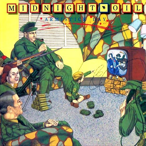 Постер Midnight Oil Discography Midnight Oil Discography