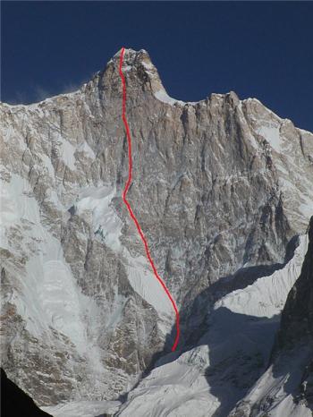 Первопроход по северной стене вершины Жанну (7710 м) / The first ascent of the North Face of Jannu (7710m) [