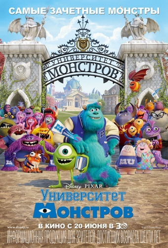 Университет монстров / Monsters University DUB