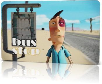 Автобусная остановка / Bus stop