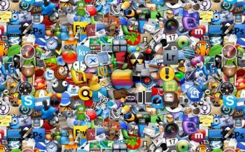Обои для рабочего стола - Логотипы Windows, Linux, Apple и пр. (часть 3)