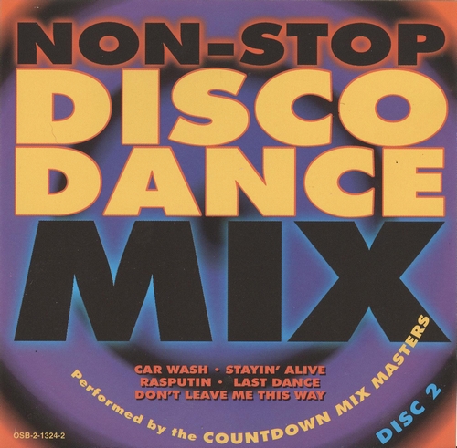 Постер VA - Countdown Mix Masters - Non-Stop Disco Dance Mix VA - Countdown Mix Masters - Non-Stop Disco Dance Mix