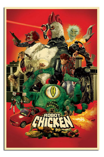 Робоцып (3 сезон, 1-11 серия) / Robot Chicken SUB