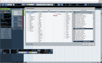 Presets MediaBay для Cubase