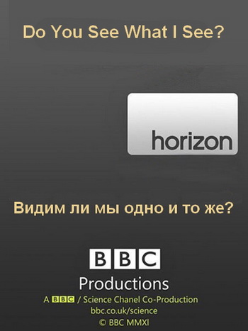 BBC Horizon: Видим ли мы одно и то же? / Do You See What I See?
