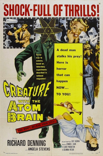 Существо с атомным мозгом / Creature with the Atom Brain VO