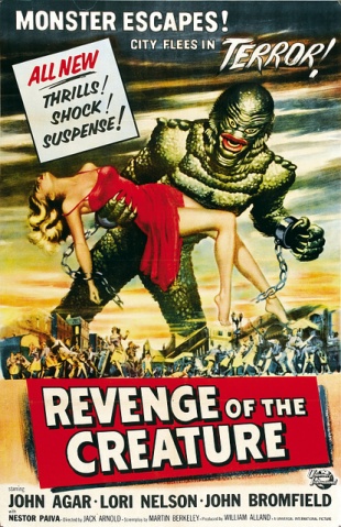 Месть твари / Revenge of the Creature VO