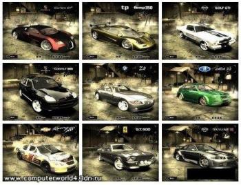 10 новых машин для Need For Speed Most Wanted (2007)
