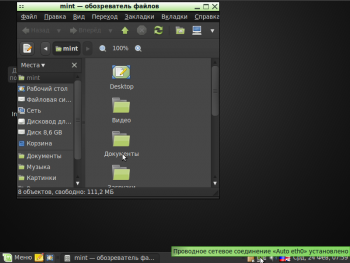 Linux Mint 8.1