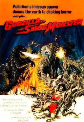 Годзилла против Хедоры / Gojira tai Hedora / Godzilla vs. Hedora/ Godzilla vs. Hedorah / Godzilla vs. the Smog Monster (