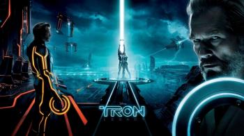 Широкоформатные обои к фильму TRON