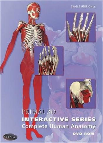 Интерактивная анатомия / Complete Human Anatomy Primal 3D Interactive Series 9CDs