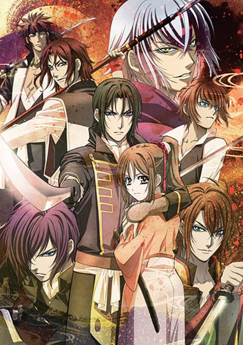 Постер Сказание о демонах сакуры/ Hakuouki: Hekketsu-roku Сказание о демонах сакуры/ Hakuouki: Hekketsu-roku