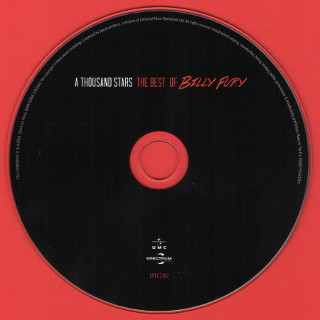 Постер Billy Fury - A Thousand Stars: The Best of Billy Fury Billy Fury - A Thousand Stars: The Best of Billy Fury