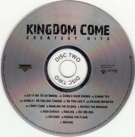 Постер Kingdom Come - Greatest Hits 2CD Kingdom Come - Greatest Hits 2CD