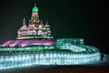 Ледяной фестиваль в Китае