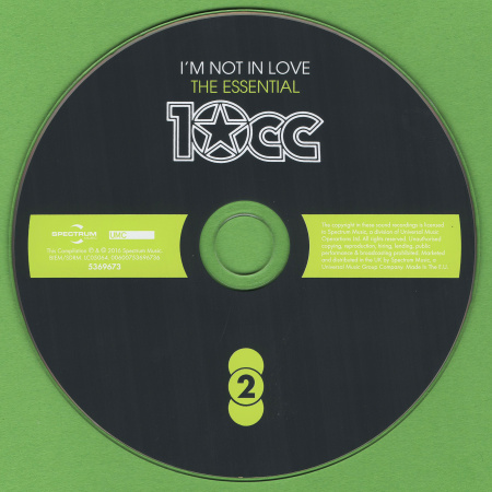 Постер 10cc - I'm Not In Love: The Essential 10cc - I'm Not In Love: The Essential