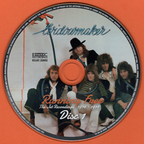 Постер Widowmaker - Running Free: The Jet Recordings 1976-1977 Widowmaker - Running Free: The Jet Recordings 1976-1977