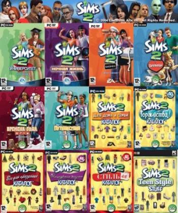 The Sims 2 - Collection 12 в 1 (2007)