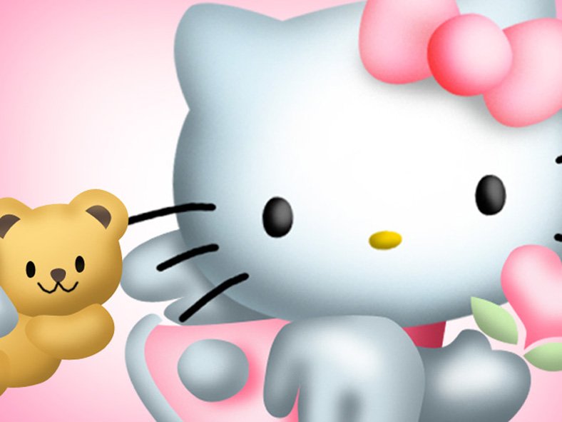 Постер Hello Kitty images [фоны, eBook Hello Kitty images [фоны, eBook
