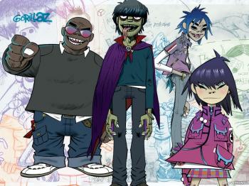 Gorillaz все 3 альбома + несколько клипов (2007)