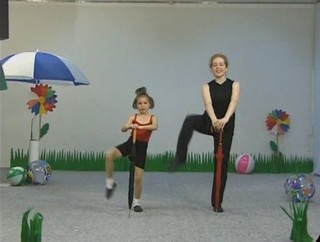 Тренируйся вместе с мамой / прекрасная программа для детей