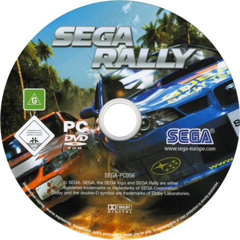 Постер Sega Rally Revo Sega Rally Revo