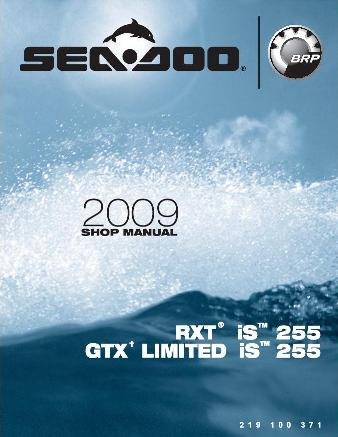 Руководство по ремонту гидроциклов Sea /Shop manual Sea Doo IS 2009