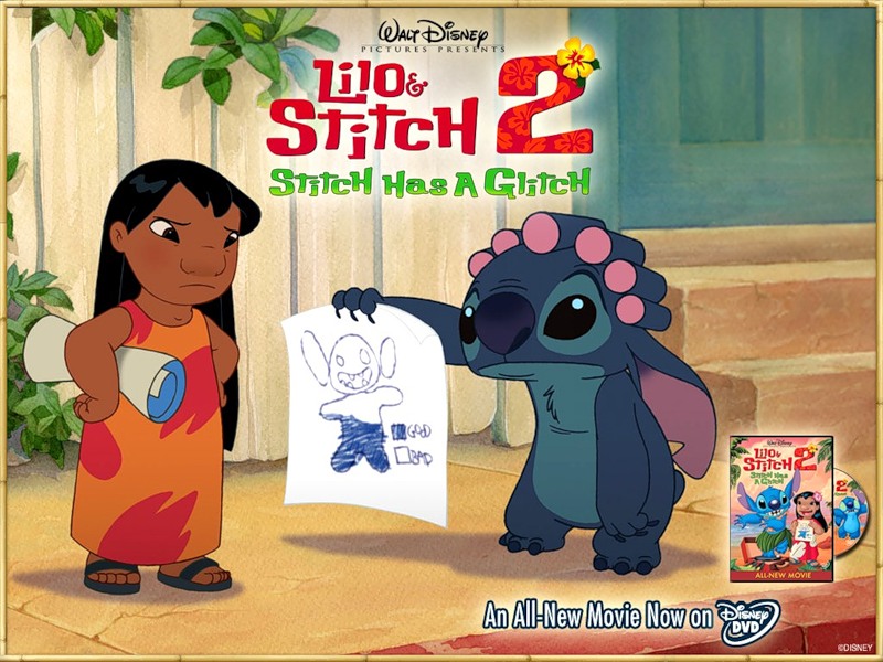 Постер Лило и Стич + Лило и Стич 2: Большая проблема Стича / Lilo Stitch + Lilo Stitch 2: Stitch Has a Glitch Лило и Стич + Лило и Стич 2: Большая проблема Стича / Lilo Stitch + Lilo Stitch 2: Stitch Has a Glitch