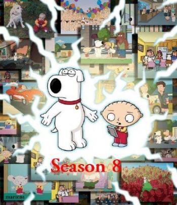 Гриффины, 8 сезон ПОЛНЫЙ (1-21 эпизоды) / Family Guy, S8E1-21