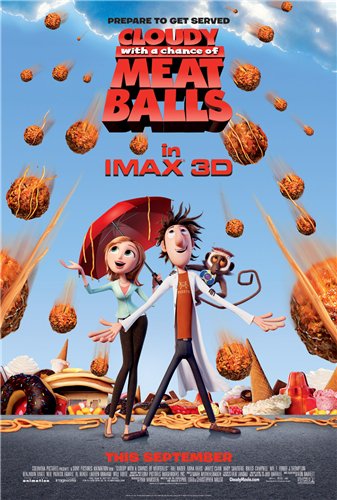 Облачно, возможны осадки в виде фрикаделек 3D /Cloudy with a Chance of Meatballs 3D