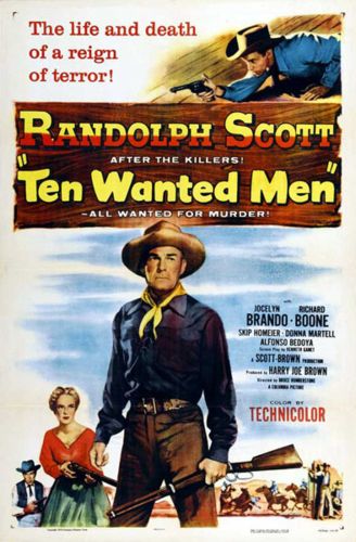 Десять человек в розыске / Ten Wanted Men VO