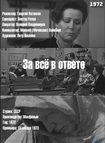За все в ответе