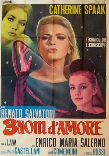 Три но чи любви / Tre notti d'amore VO