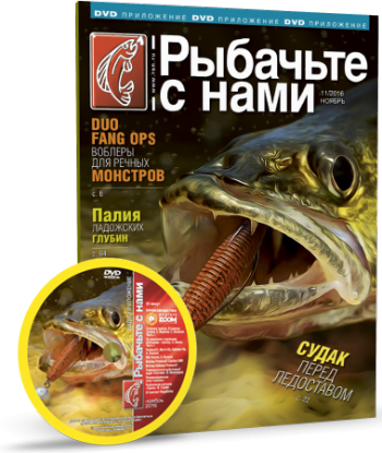Видеоприложение к журналу Рыбачьте с нами №11 Ноябрь