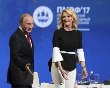 Интервью Владимира Путина журналистке NBC News Мегин Келли