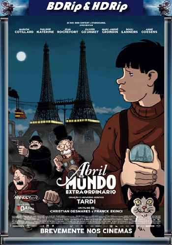 Аврил и поддельный мир / Avril et le monde truqu #233; / April and the Extraordinary World MVO