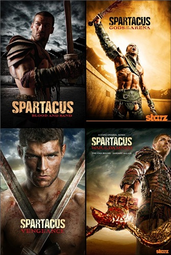 Спартак / 1-4 сезоны: 1-39 серии из 39 / Spartacus DUB
